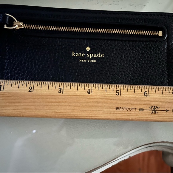 SOLD! Kate Spade black tassel wallet - Picture 6 of 7